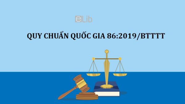 QCVN 86:2019/BTTTT quy chuẩn về tương thích điện từ trong hệ thống thông tin di động