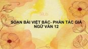 Soạn bài Việt Bắc (Phần một: Tác giả) Ngữ văn 12 đầy đủ
