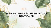 Soạn bài Việt Bắc (Phần một: Tác giả) Ngữ văn 12 tóm tắt
