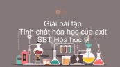 Giải SBT Hóa 9 Bài 3