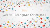 Giải bài tập SBT Hóa 8 Bài 4: Nguyên tử