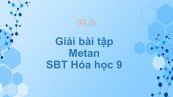 Giải bài tập SBT Hóa 9 Bài 36: Metan