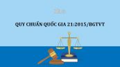 QCVN 21:2015/BGTVT quy chuẩn về phân cấp và đóng tàu biển vỏ thép