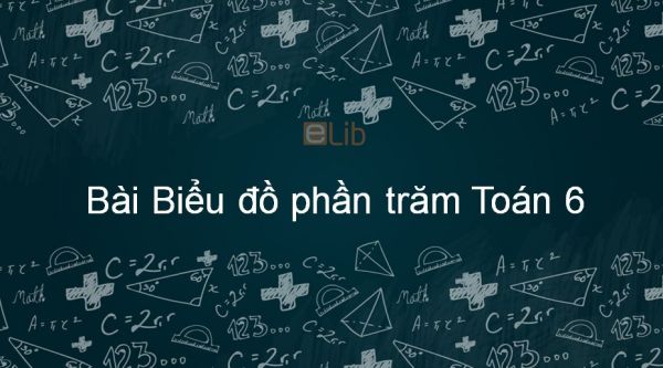 Toán 6 Chương 3 Bài 17: Biểu đồ phần trăm