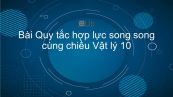 Lý 10 Bài 19: Quy tắc hợp lực song song cùng chiều