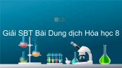 Giải bài tập SBT Hóa 8 Bài 240: Dung dịch