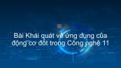 Công nghệ 11 Bài 32: Khái quát về ứng dụng của động cơ đốt trong