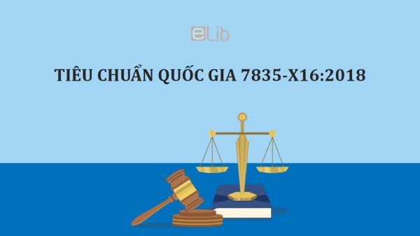 TCVN 7835-X16:2018 tiêu chuẩn về vật liệu dệt - phương pháp xác định độ bền màu