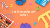 Toán 5 Chương 2 Bài: Tỉ số phần trăm