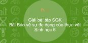 Giải bài tập SGK Sinh học 6 Bài 49: Bảo vệ sự đa dạng của thực vật