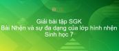 Giải bài tập SGK Sinh học 7 Bài 25: Nhện và sự đa dạng của lớp hình nhện