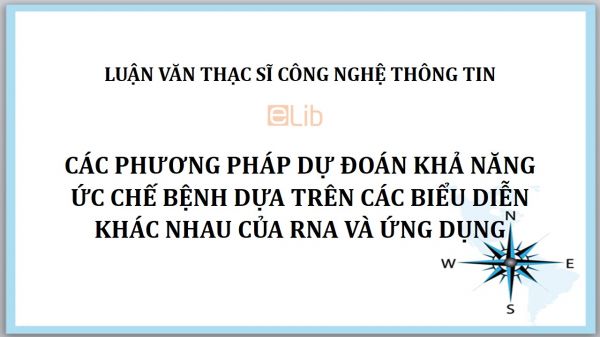 Luận văn thS: Các phương pháp dự đoán khả năng ức chế bệnh dựa trên các biểu diễn khác nhau của RNA và ứng dụng