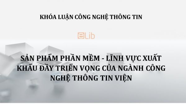 Luận văn: Sản phẩm phần mềm