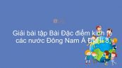 Giải bài tập SGK Địa lí 8 Bài 16: Đặc điểm kinh tế các nước Đông Nam Á