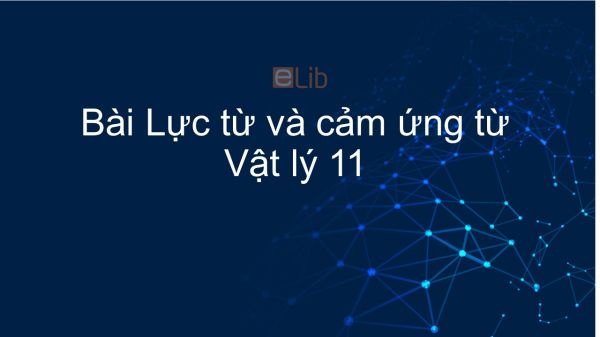 Lý 11 Bài 20: Lực từ và cảm ứng từ