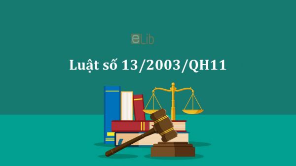 Luật đất đai 2003 số 13/2003/QH11