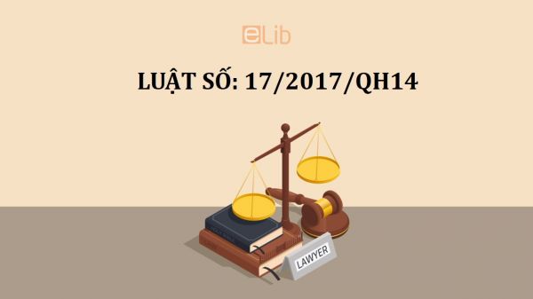 Luật các tổ chức tín dụng số 17/2017/QH14