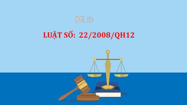 Luật cán bộ, công chức số 22/2008/QH12