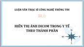 Luận văn ThS: Hiển thị ảnh DICOM trong y tế theo thành phần