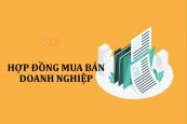 Mẫu hợp đồng mua bán doanh nghiệp mới nhất
