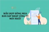 Mẫu hợp đồng mua bán sáp nhập công ty mới nhất