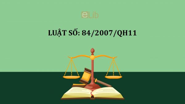 Luật sửa đổi, bổ sung điều 73 của bộ luật lao động số 84/2007/QH11