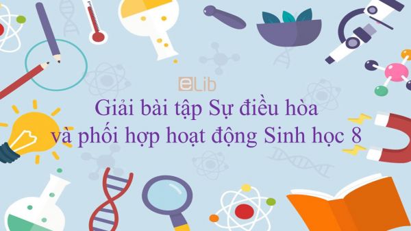 Giải bài tập SGK Sinh học 8 Bài 59: Sự điều hòa và phối hợp hoạt động