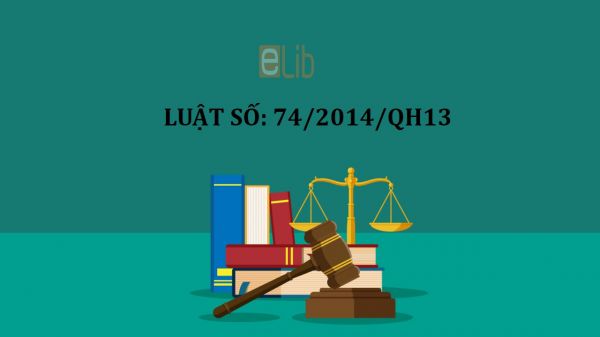 Luật giáo dục nghề nghiệp số 74/2014/QH13