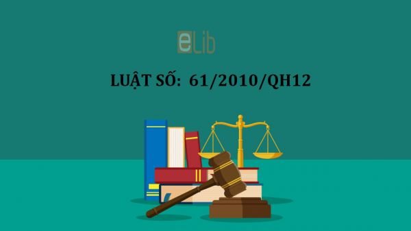 Luật sửa đổi, bổ sung một số điều của luật kinh doanh bảo hiểm số 61/2010/QH12