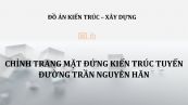 Đồ án: Chỉnh trang mặt đứng kiến trúc tuyến đường Trần Nguyên Hãn