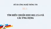 Đồ án: Tìm hiểu chuẩn IEEE 802.15.4 và các ứng dụng