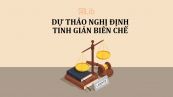 Dự thảo về sửa đổi, bổ sung nghị định 108/2014/NĐ-CP