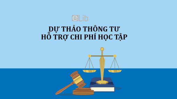 Dự thảo thông tư về quản lý học phí giáo dục