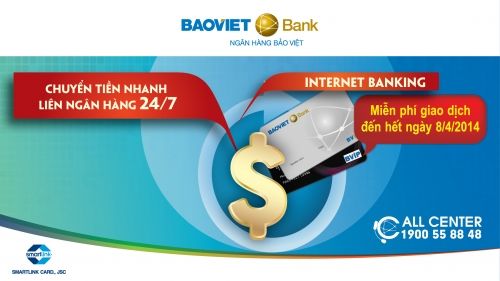 Hướng dẫn chuyển tiền trực tuyến BaoViet Bank