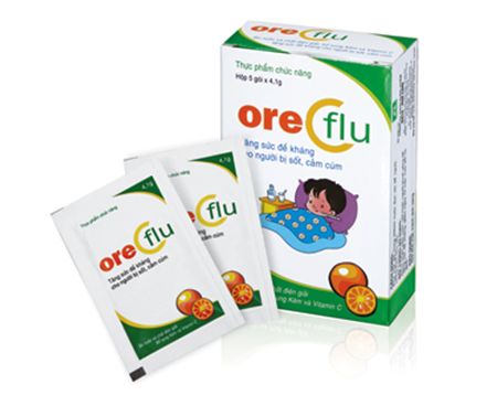 Thực phẩm chức năng OreCflu -  Điều trị sốt cao cảm cúm