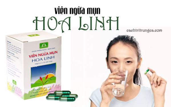 Viên ngừa mụn Hoa Linh - Trị mụn trứng cá