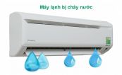 Làm gì khi máy lạnh chảy nước ở cục lạnh?