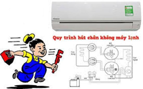 Lý do phải hút chân không trong quá trình lắp đặt máy lạnh?