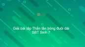 Giải SBT Sinh 7 Bài 38: Thằn lằn bóng đuôi dài