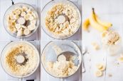 Làm kem chuối bằng máy xay sinh tố siêu ngon