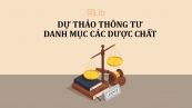 Dự thảo lần 3 thông tư về ban hành danh mục các dược chất, dạng bào chế khi đăng ký thuốc