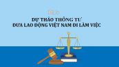 Dự thảo thông tư hướng dẫn về xuất khẩu lao động