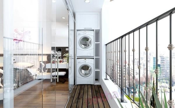 Bảo quản máy giặt như thế nào khi đặt ngoài ban công?