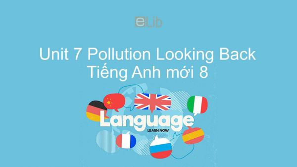 Unit 7 lớp 8: Pollution - Looking Back