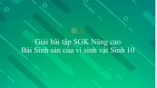 Giải bài tập SGK Sinh học 10 Nâng Cao Bài 39: Sinh sản của vi sinh vật