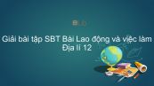 Giải bài tập SBT Địa lí 12 Bài 17: Lao động và việc làm