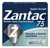 Thuốc Zantac® 75 mg - Điều trị trào ngược dạ dày