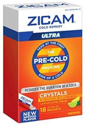 Thuốc Zicam® ULTRA Crystals - Điều trị ho,cảm lạnh