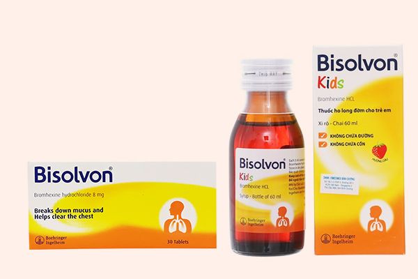 Thuốc Bisolvon® - Điều trị ho