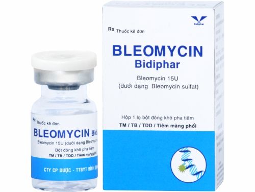 Thuốc Bleomycin - Điều trị ung thư, tràn dịch màn phổi
